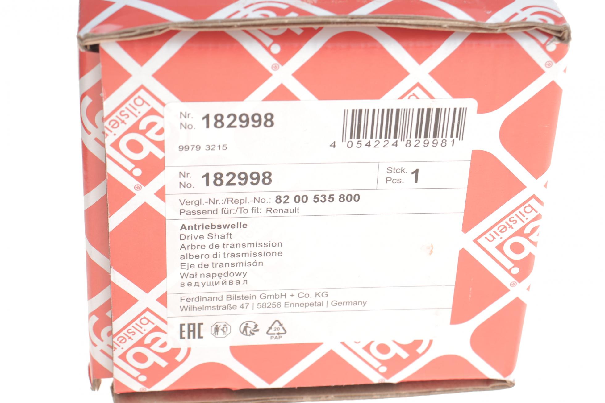 182998 FEBI BILSTEIN